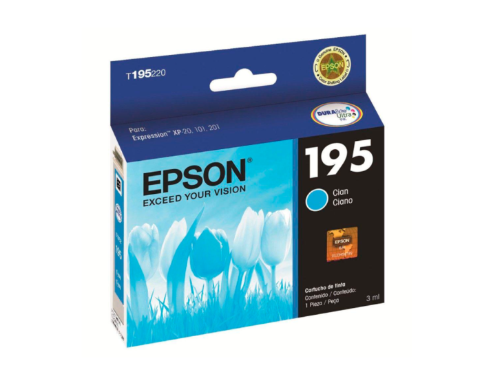 Epson T195 - Cián - T195220-AL