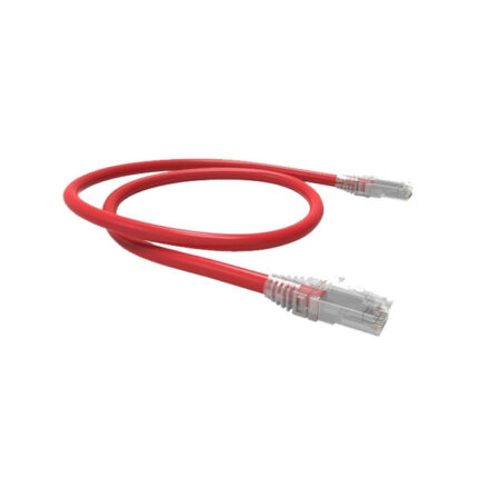 Nexxt - Patch cord - UTP - 30.4 cm - RJ-45 a - Dark red - Cat6 1ft. CM Type