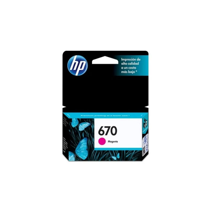 HP 670 - Cartucho de tinta Magenta