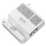 APC SurgeArrest Essential - Protector contra sobretensiones - CA 120 V - conectores de salida: 6