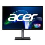 Acer CB273U bemipruzx - CB3 Series - monitor LED - 27" - 2560 x 1440 WQHD @ 75 Hz - IPS - 350 cd/m² - HDR10 - 1 ms - HDMI, DisplayPort, USB-C - altavoces - negro