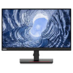 Lenovo ThinkVision T24i-20 - Monitor LED - 23.8" - 1920 x 1080 Full HD (1080p) @ 60 Hz - IPS - 250 cd/m² - 1000:1 - 4 ms - HDMI, VGA, DisplayPort - negro azabache