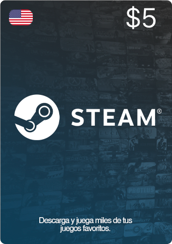 Tarjetas steam giftcards ( código digital)