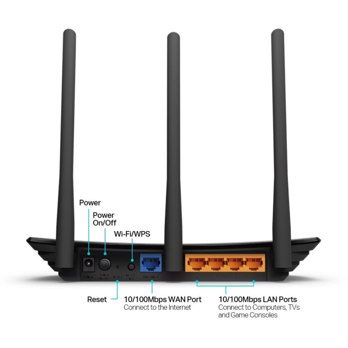 TP- Link 450Mbps Wireless N Router - TL - WR940N