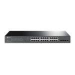 TP-LINK JETSTREAM TL-SG2428P - SWITCH INTELIGENTE 24 PUERTOS, POE+, 4 SFP, MONTAJE EN RACK