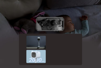Cámara wifi EZVIZ BM1  Monitor de Bebé full HD 1080p