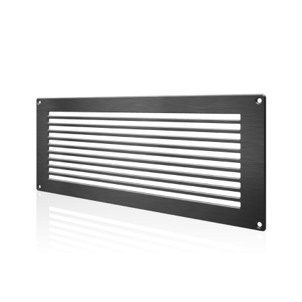 Passive Ventilation Grille 17", Black