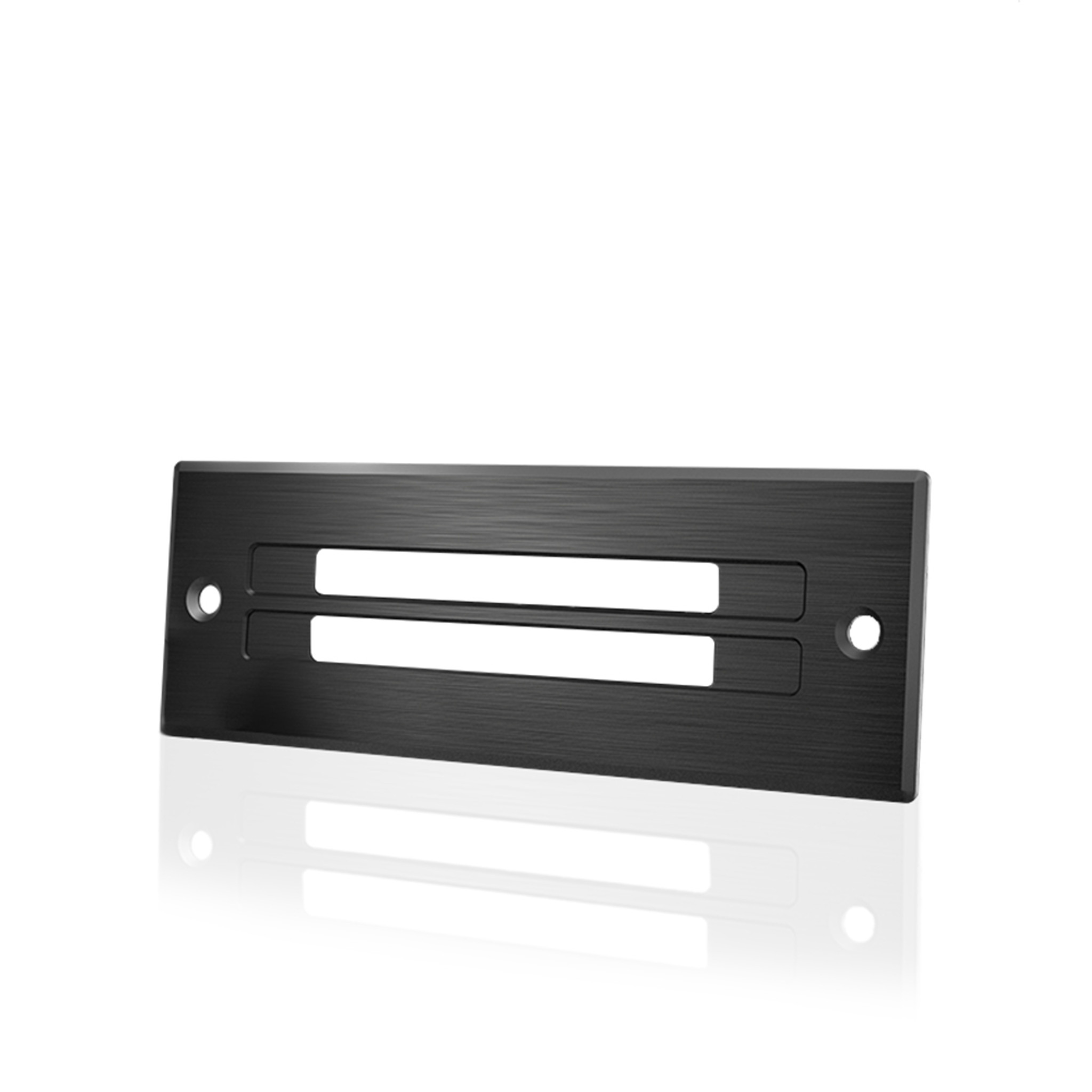 AC INFINITY, Cabinet Ventilation Grille Black, 6 Inch Low-Profile