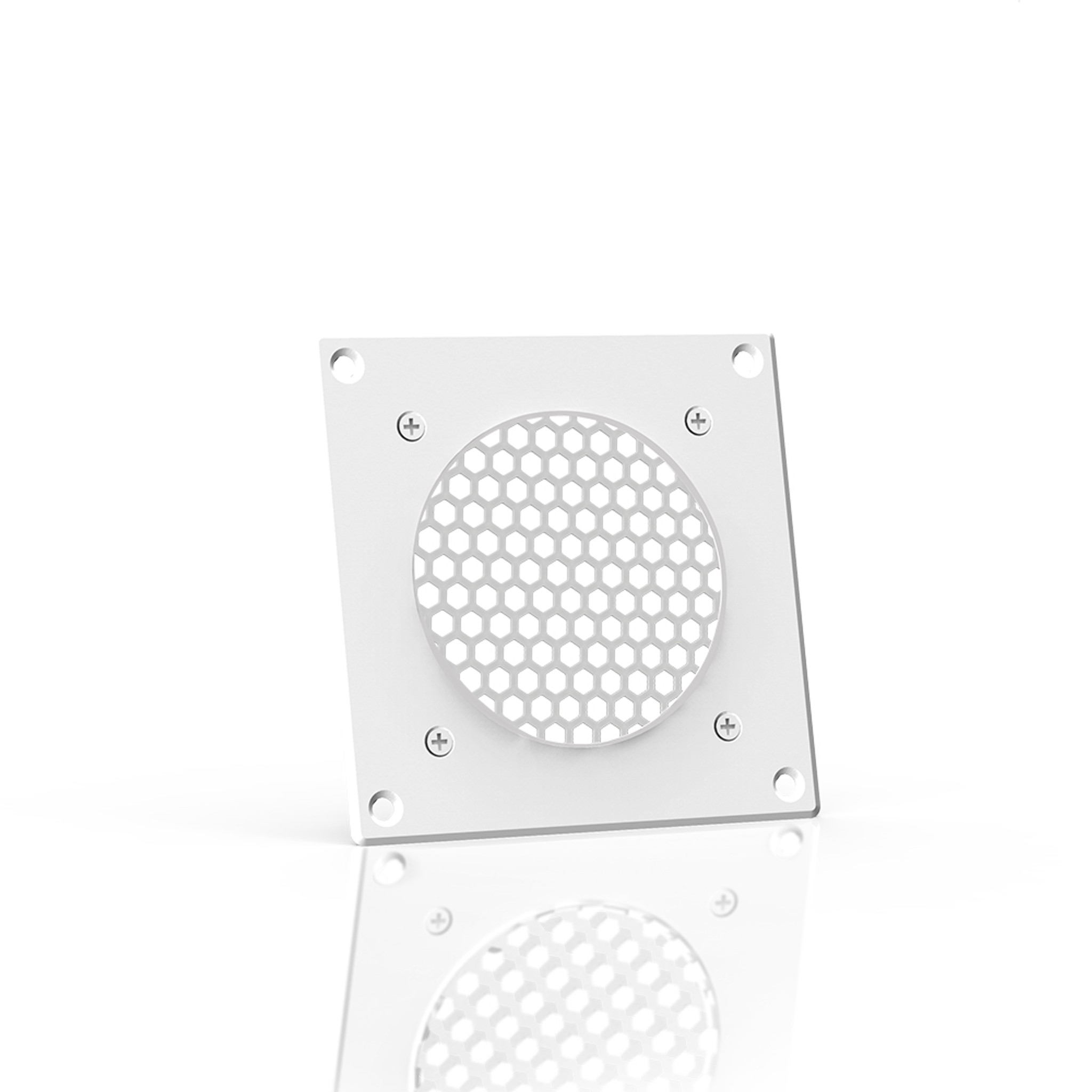 AC INFINITY, Cabinet Ventilation Grille White, 4 Inch