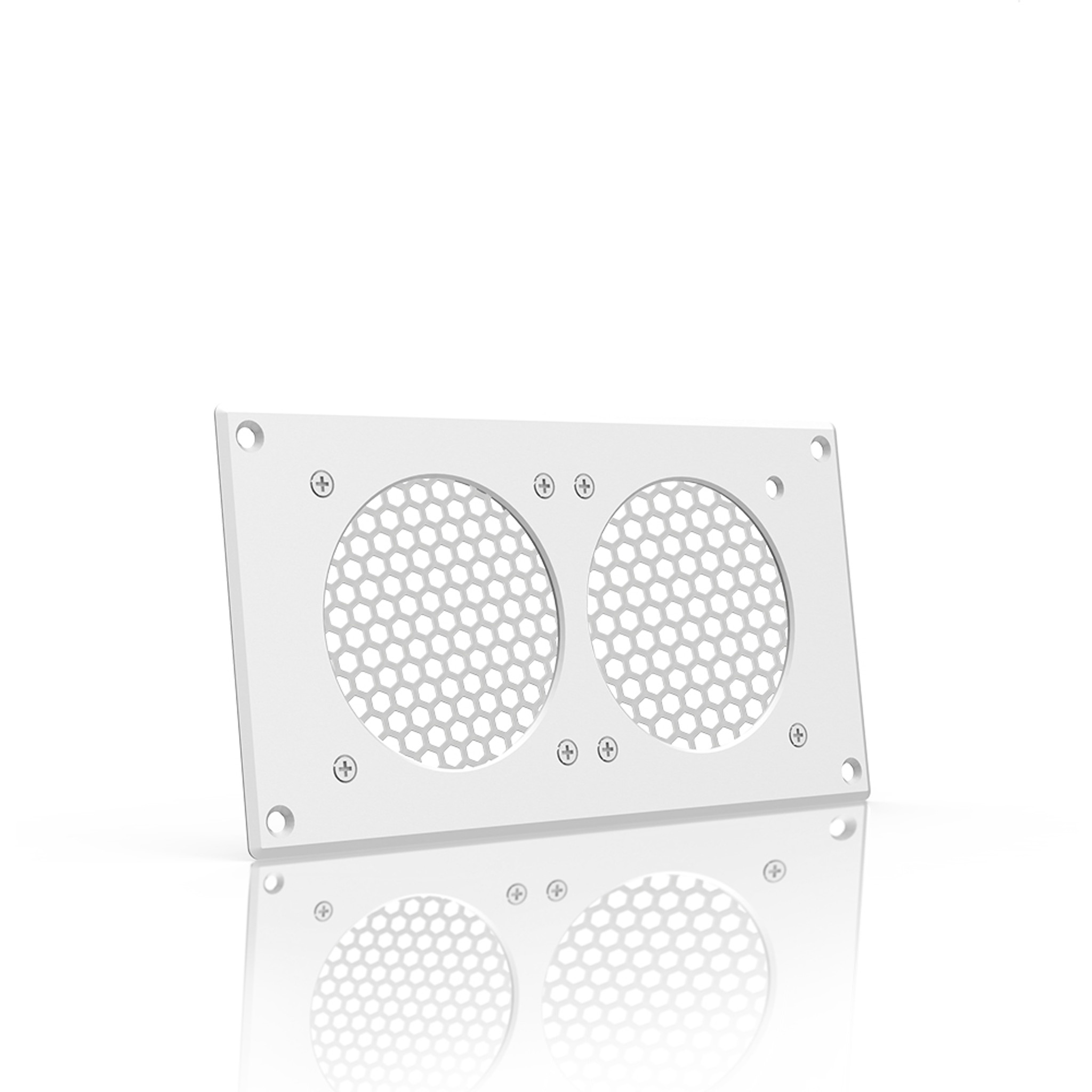 AC INFINITY, Cabinet Ventilation Grille White, 8 Inch
