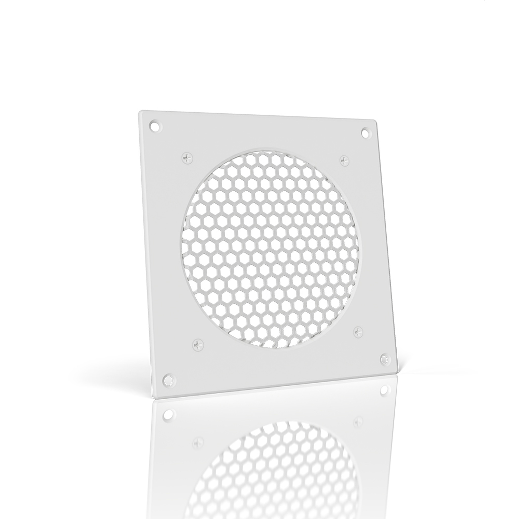 AC INFINITY, Cabinet Ventilation Grille White, 6 Inch