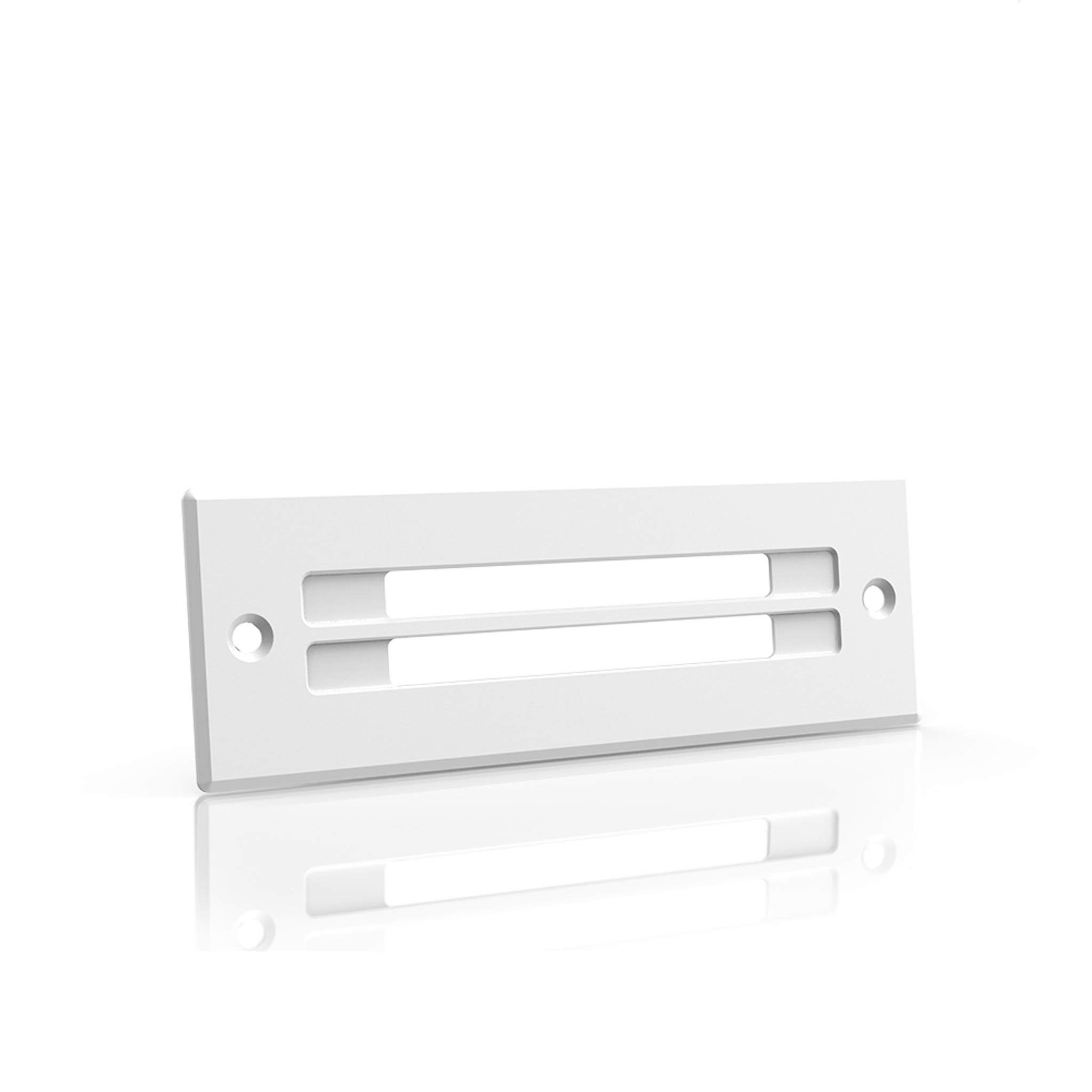 AC INFINITY, Cabinet Ventilation Grille White, 6 Inch Low-Profile