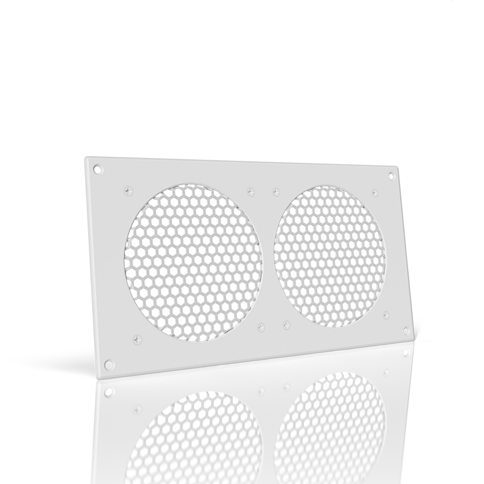 AC INFINITY, Cabinet Ventilation Grille White, 12 Inch