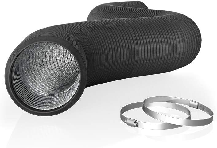 AC INFINITY Flexible Four-Layer Ducting, 8-Ft Long, 4-Inch