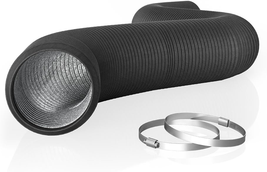AC INFINITY, Flexible Four-Layer Ducting, 8-Ft Long, 6-Inch