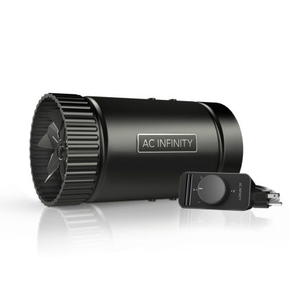 RAXIAL S4, Inline Booster Duct Fan with Speed Controller, 4-Inch