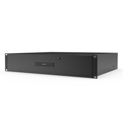 AC INFINITY, Heavy-Duty Rack Drawer with Aluminium Faceplate, 2U