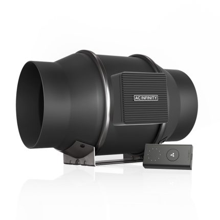 CLOUDLINE S6, Quiet Inline Duct Fan System with Speed Controller, 6-Inch