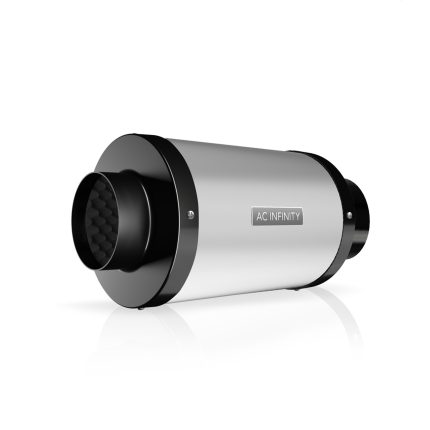 AC INFINITY, Inline Duct Fan Silencer, 4-Inch
