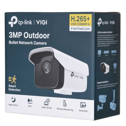 TP-LINK 3MP OUTDOOR BULLET NETWORK CAMERA