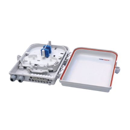 IP65 protected Outdoor Polycarbonate Fiber termination Boxes