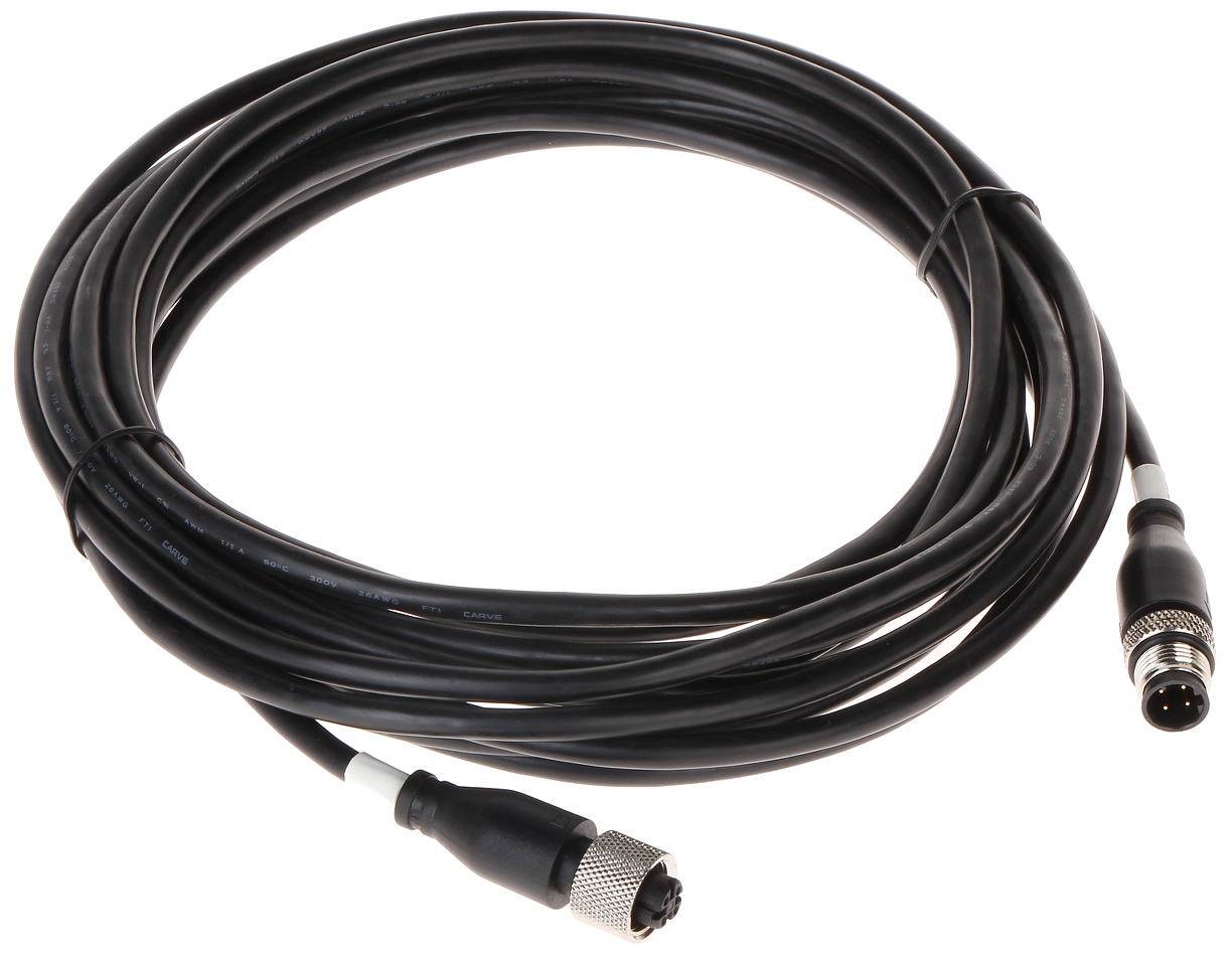 DAHUA M12 4-pin Aviation Cables D-Coding 3 meters