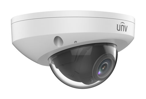 UNIVIEW IP 4MP Mini Dome Camera IR30M 2.8MM Intelligent LightHunter IP67 IK10