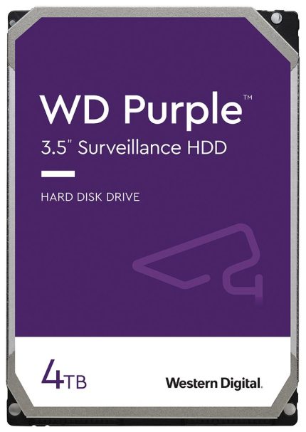 WESTERN DIGITAL PURPLE Surveillance HDD 4 TB