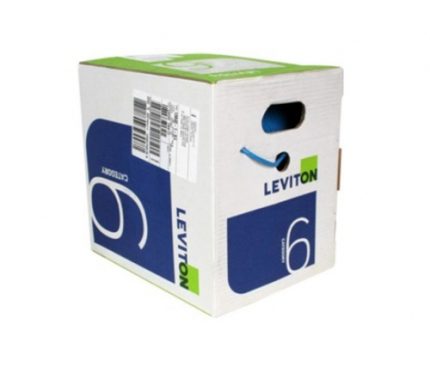 Leviton Cable Cat6A UTP Azul CMR