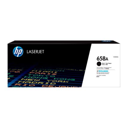 HP 658A Black Original LaserJet Toner Cartridge