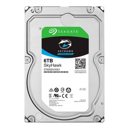 SEAGATE SKYHAWK SURVEILLANCE HDD 6TB 6000G/5400RPM/256M/ SATA 6GB/S