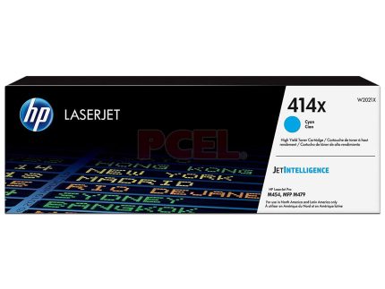 HP 414X Cyan LaserJet Toner Cartridge