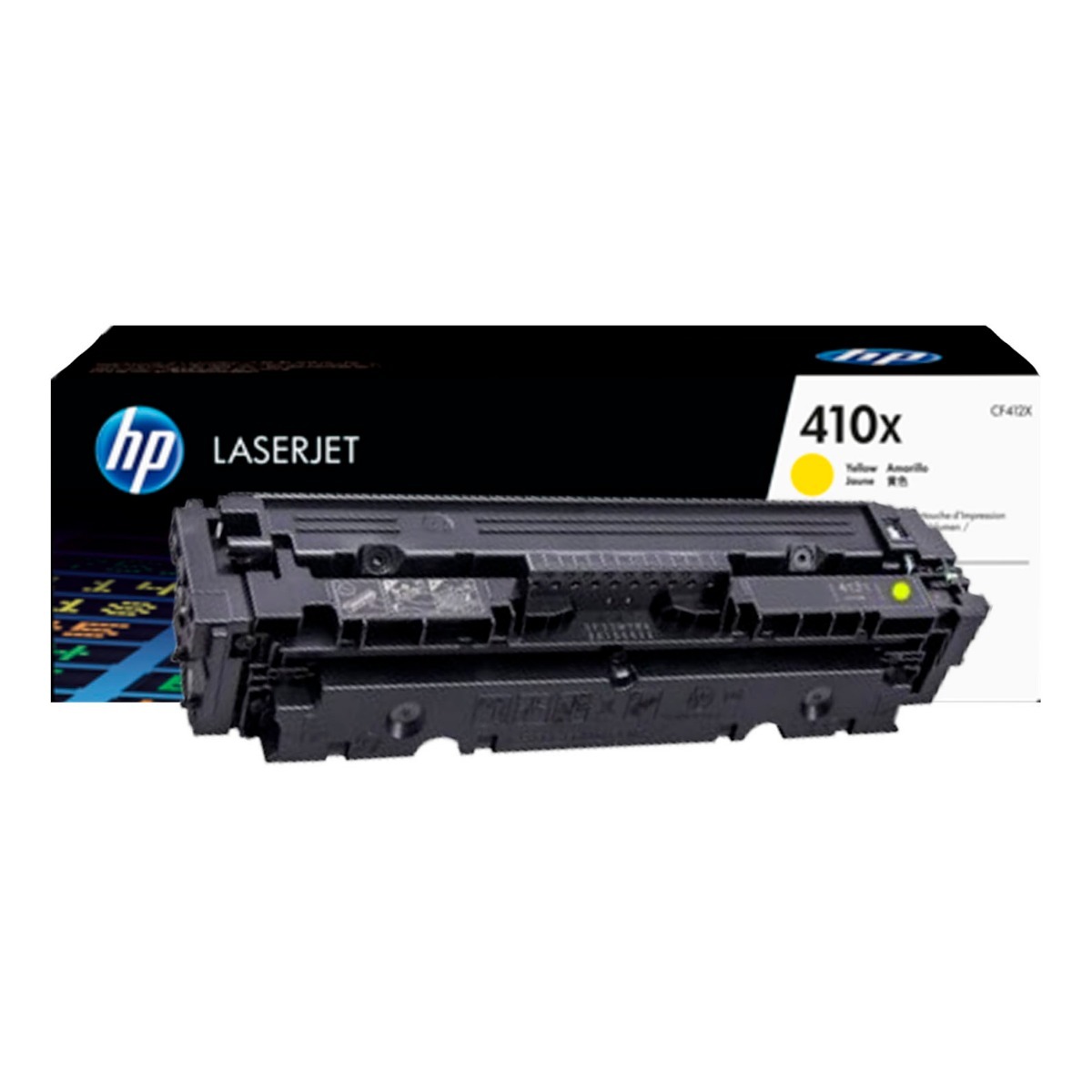 HP 410X High Yield Yellow Original LaserJet Toner Cartridge
