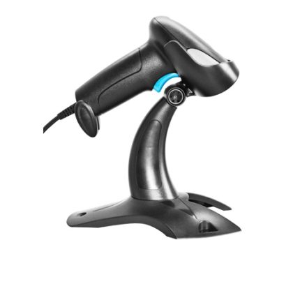 Escaner de codigo de barras de mano 1D con base y autosensor