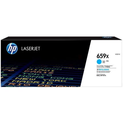 HP 659X Cyan Original LaserJet Toner Cartridge