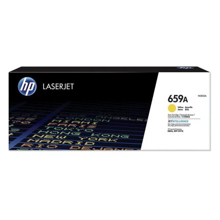 HP 659A YELLOW LASERJET TONER CARTRIDGE