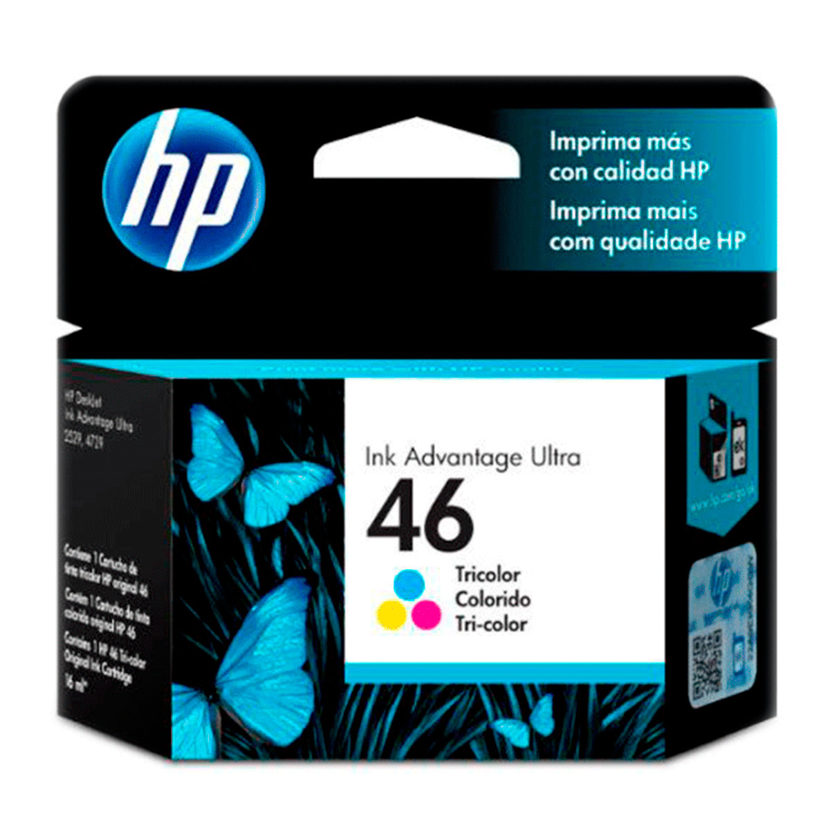 HP 46 Tricolor Ink Cartridge