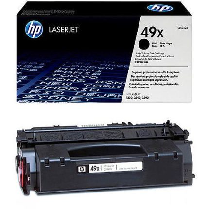HP 49X High Yield Black Original LaserJet Toner Cartridge
