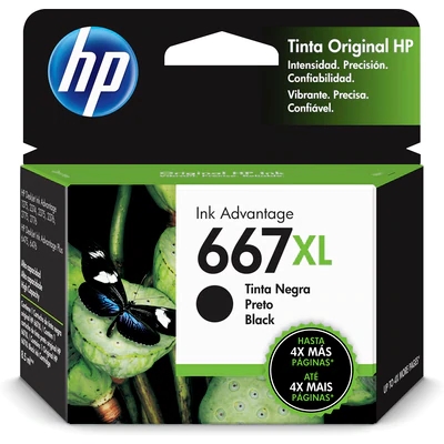 HP 667XL Black Ink Cartridge