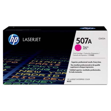 HP 507A Magenta Original LaserJet Toner Cartridge