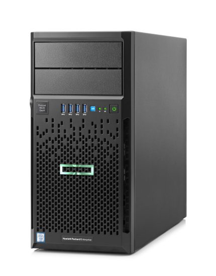 HPE ML30 Gen10 E-2224 1P 16G NHP 1TB Svr
