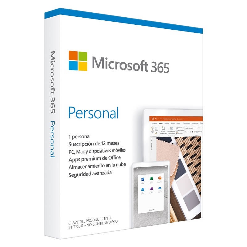 MICROSOFT® 365 PERSONAL SPANISH SUBSCR 1YR LATAM ONLY