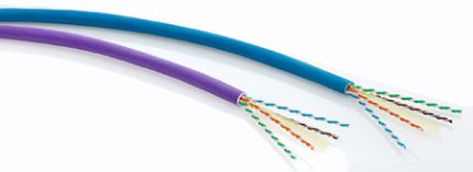 LEVITON CAT 6, 4PR, U/UTP, 24 AWG, CMR/LSZH, BLUE, 305M REEL-IN-BOX