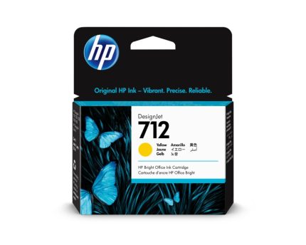 HP 712 29-ML YELLOW INK DESIGNJET CARTRIDGE