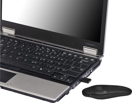 WIRELESS PRESENTER WITH LASER POINTER