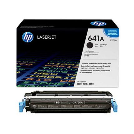 HP 641A Black Original LaserJet Toner Cartridge