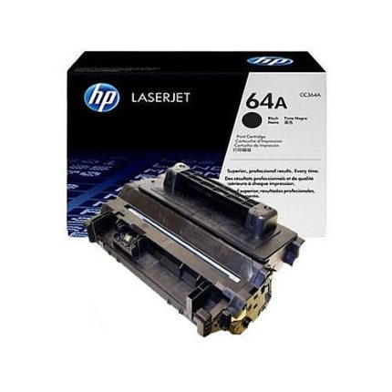 HP 64A Black Original LaserJet Toner Cartridge