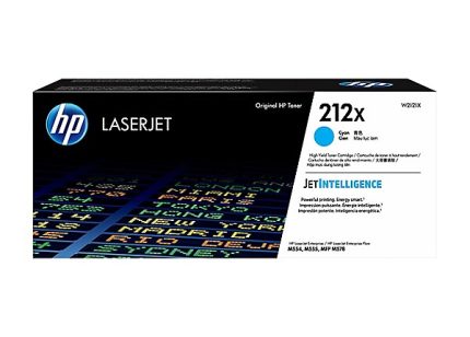 HP 212X HIGH YIELD CYAN ORIGINAL LASERJET TONER CARTRIDGE