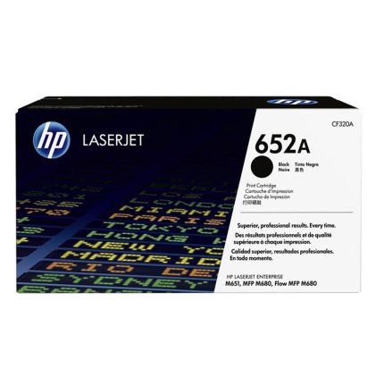 HP 652A Black Original LaserJet Toner Cartridge/M680