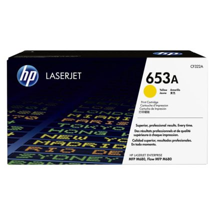 HP 653A Yellow Original LaserJet Toner Cartridge